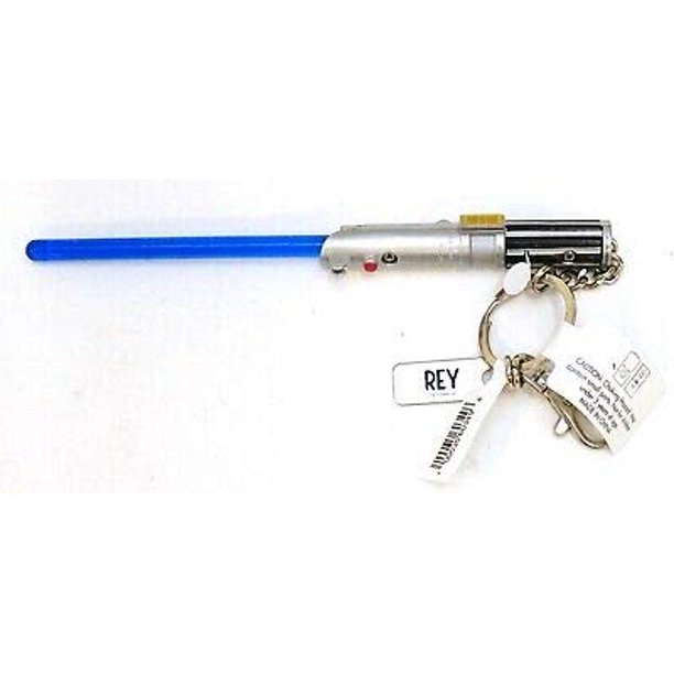 New Galaxy's Edge Rey Lightsaber Light Up Keychain available now!