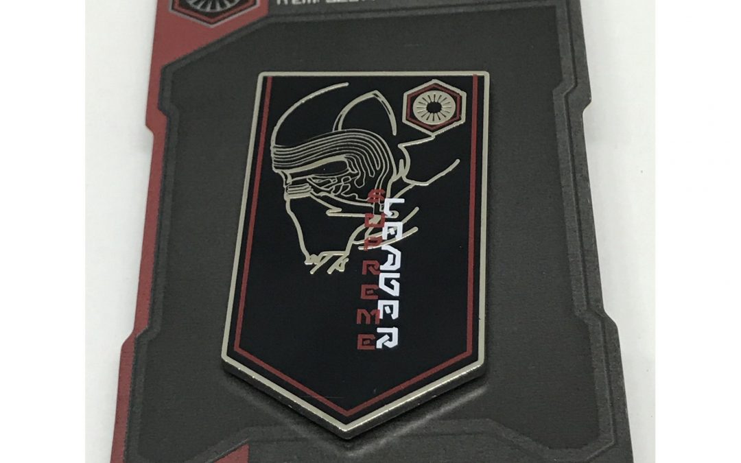 New Galaxy's Edge Kylo Ren Supreme Leader Pin available now!
