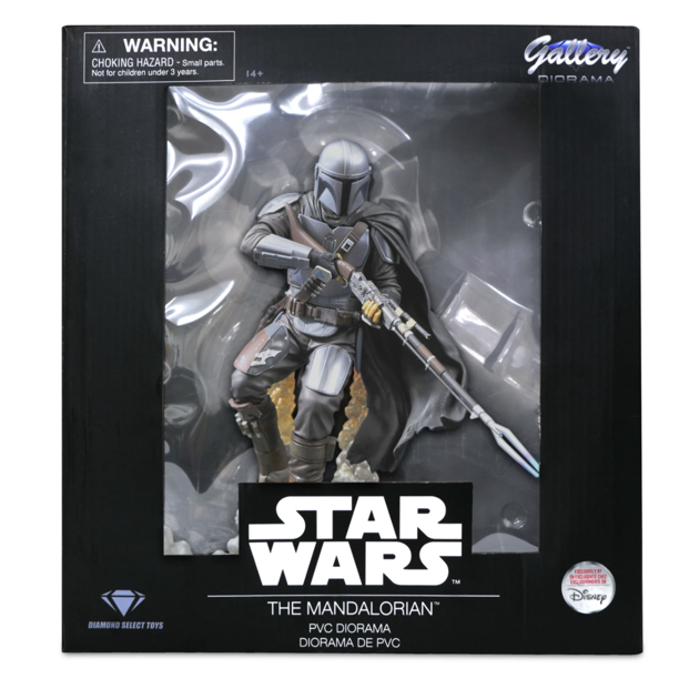 New The Mandalorian Mando (Din Djarin) Diamond Select PVC Figure available now!