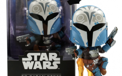 New The Mandalorian Hot Toys Bo-Katan Kryze Cosbaby Bobble-Head Toy available now!