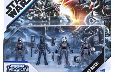 New The Bad Batch Mission Fleet Commando Clash Figure 4-Pack available now!