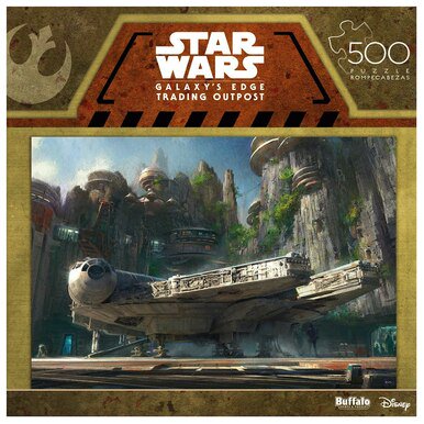 New Galaxy's Edge Trading Post 500 Piece Jigsaw Puzzle available now!