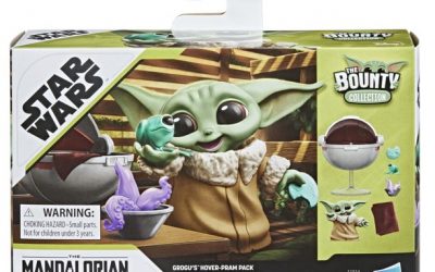 New The Mandalorian The Bounty Collection Grogu's Hover-Pram Figure Pack available!