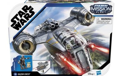 New The Mandalorian Mission Fleet Razor Crest Vehicle Toy available now!
