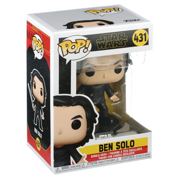 New Rise of Skywalker Ben Solo (with Lightsaber) Funko Pop! Bobble Head Toy available!