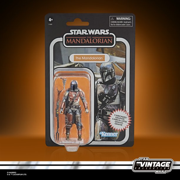 New The Mandalorian Mando (Din Djarin) Carbonized Vintage Figure available!