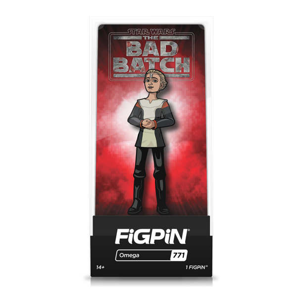 New Star Wars The Bad Batch Omega FiGPiN Pin available now!