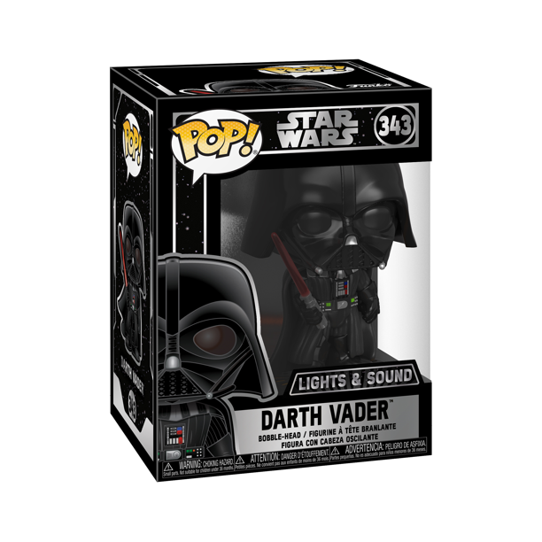 SW FP Darth Vader Electronic Bobble Head Toy 1