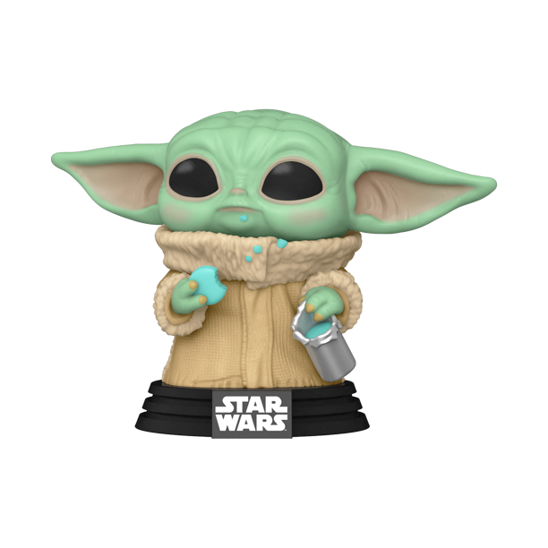 New The Mandalorian The Child (Grogu) with Cookie Bobble Head Toy ...