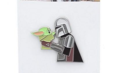 New The Mandalorian Mando (Din Djarin) and The Child (Grogu) Collectible Enamel Pin available now!