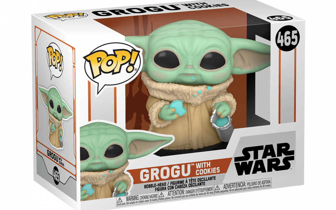 New The Mandalorian The Child (Grogu) with Cookie Bobble Head Toy available!