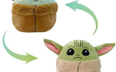 New The Mandalorian The Child (Grogu) Two Sides Plush Toy available now!