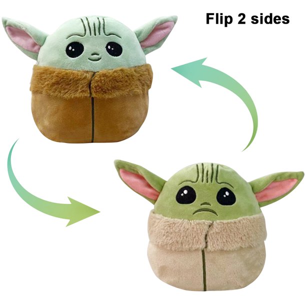 New The Mandalorian The Child (Grogu) Two Sides Plush Toy available now!