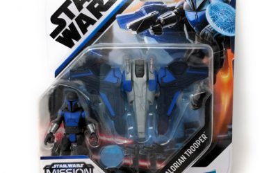 New Star Wars Mission Fleet Mandalorian Trooper Figure and Vehicle Set available now!
