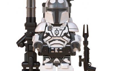 New Star Wars Rebel White Armored Heavy Artillery Mandalorian Lego Mini Figure available!