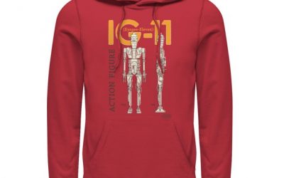 New The Mandalorian Men's IG-11 Full Over Red Hoodie available now!