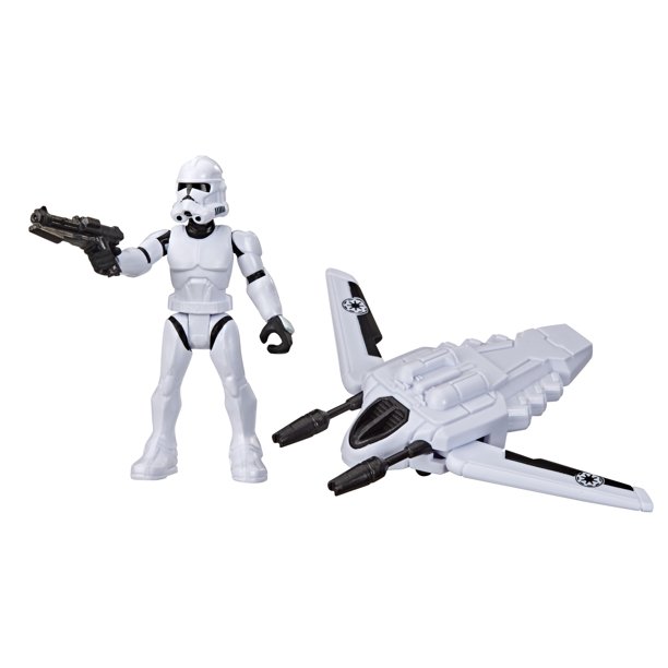 SW Mission Fleet Clone Trooper Arena Rescue and Vehicle Figure Set 2