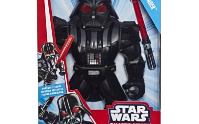 New Star Wars Galactic Heroes Mega Mighties Darth Vader 10-Inch Figure available!