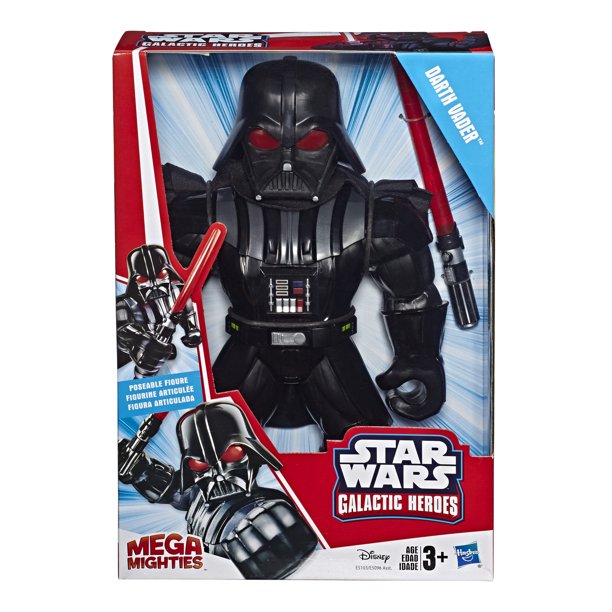 New Star Wars Galactic Heroes Mega Mighties Darth Vader 10-Inch Figure available!