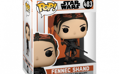 New The Mandalorian Fennec Shand Funko Pop! Bobble Head Toy available!