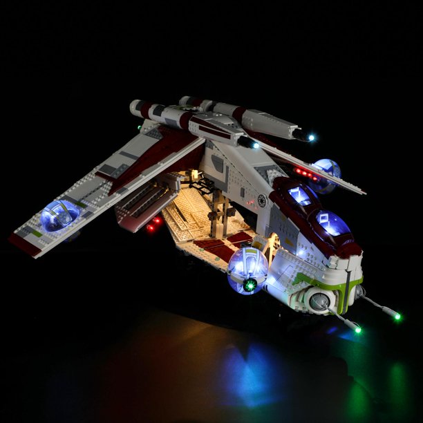 SW Republic Clone Gunship Led Lighting Lego set 4