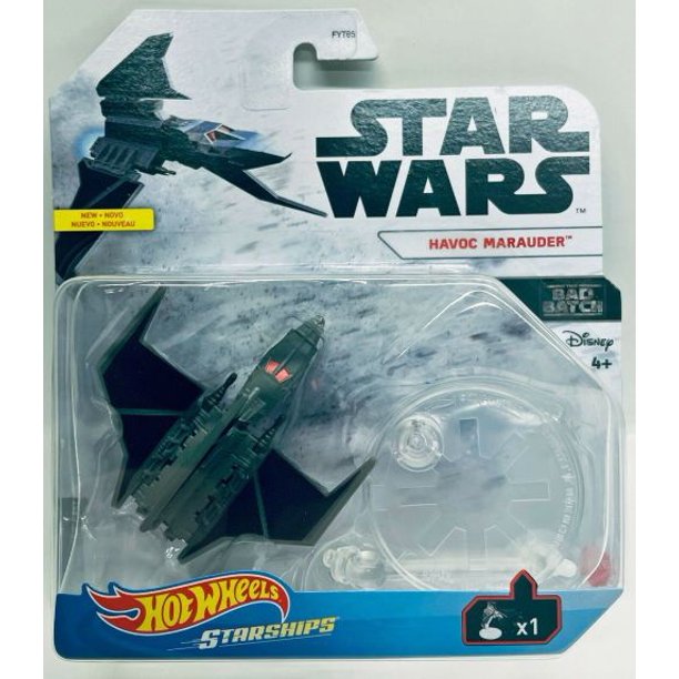 New The Bad Batch Hot Wheels Havoc Marauder Starship Vehicle Toy available now!