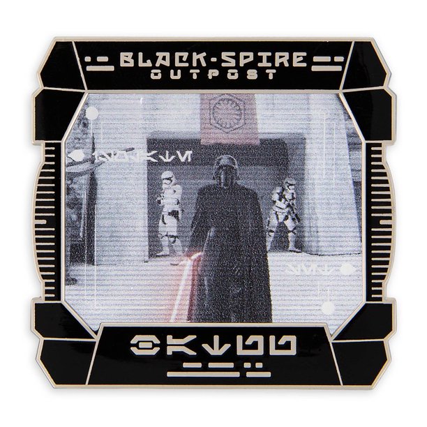 New Galaxy's Edge Kylo Ren First Order Reconnaissance Limited Edition Pin available!