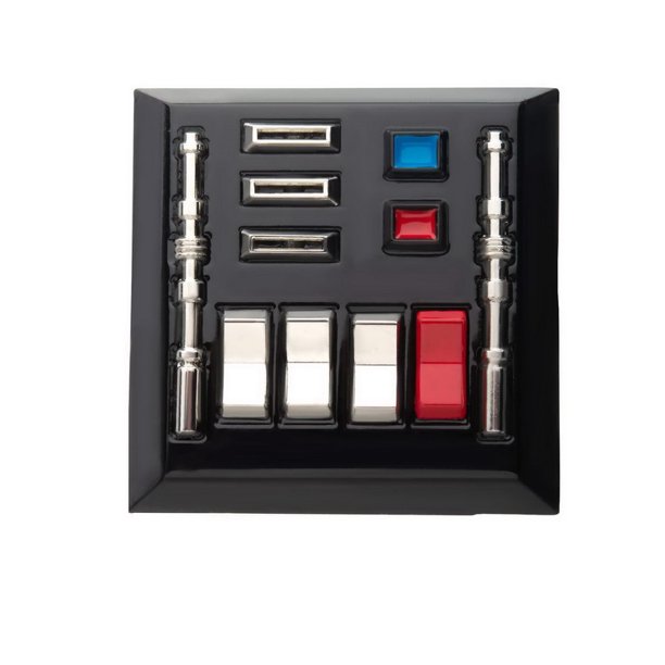 New Star Wars Darth Vader Chest Pate light up enamel pin available now!