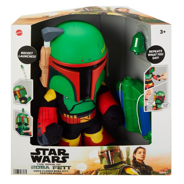 TBOBF Boba Fett Voice Cloner Exclusive Plush Toy 1