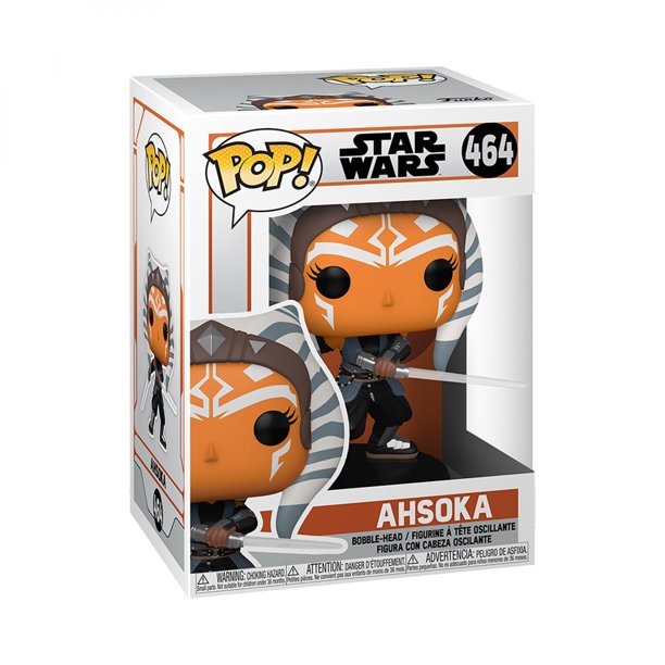 TM Ahsoka Tano (with lightsabers) Funko Pop! Bobble Head Toy 1