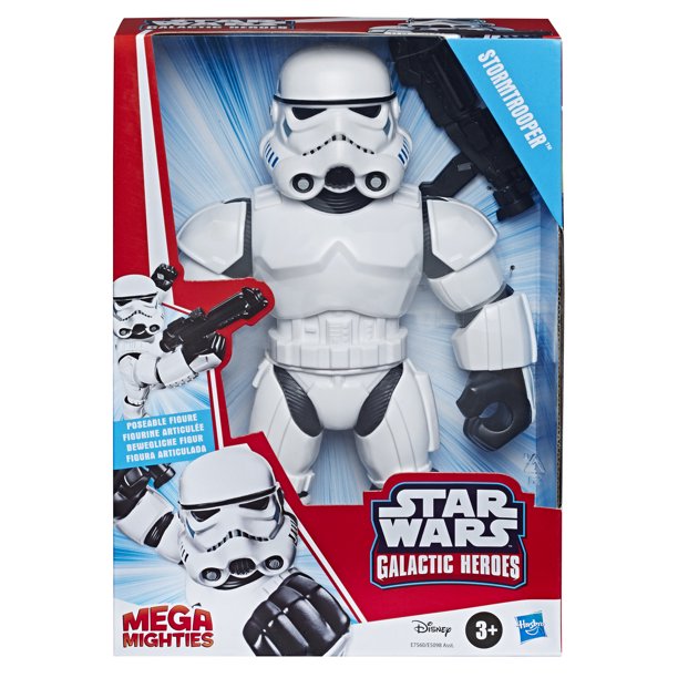 New Star Wars Galactic Heroes Mega Mighties Stormtrooper 10" Figure available now!