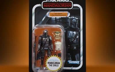 New The Mandalorian Mando (Din Djarin) and The Child (Grogu) Vintage Figure set available!