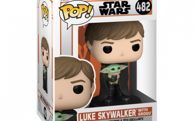 New The Mandalorian Luke Skywalker with The Child (Grogu) Bobble Head Toy available now!
