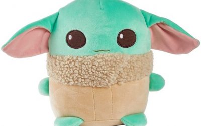 New The Mandalorian The Child (Grogu) Soft Rounded Pillow Plush Doll available!