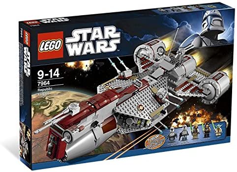 SWTCW Republic Frigate Lego Set 1