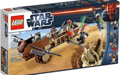 New Return of the Jedi Desert Skiff Lego Set available now!