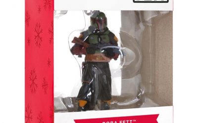 New The Book of Boba Fett themed Boba Fett Christmas Ornament available!