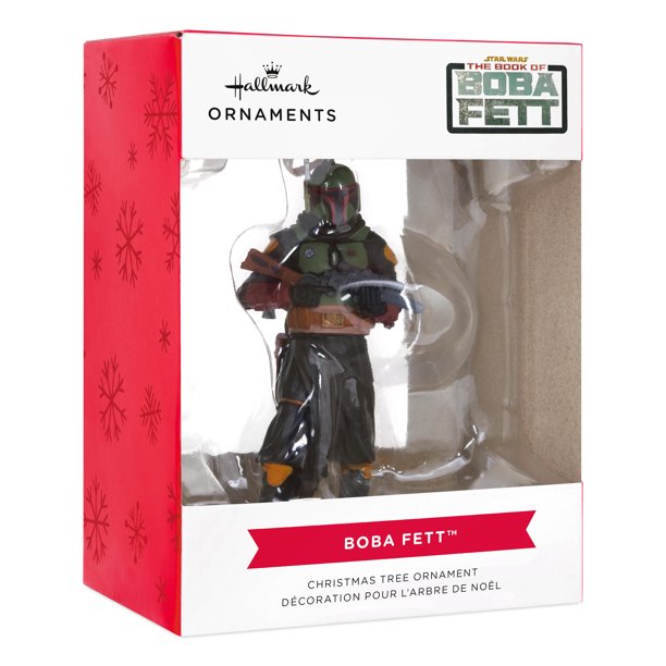 New The Book of Boba Fett themed Boba Fett Christmas Ornament available!