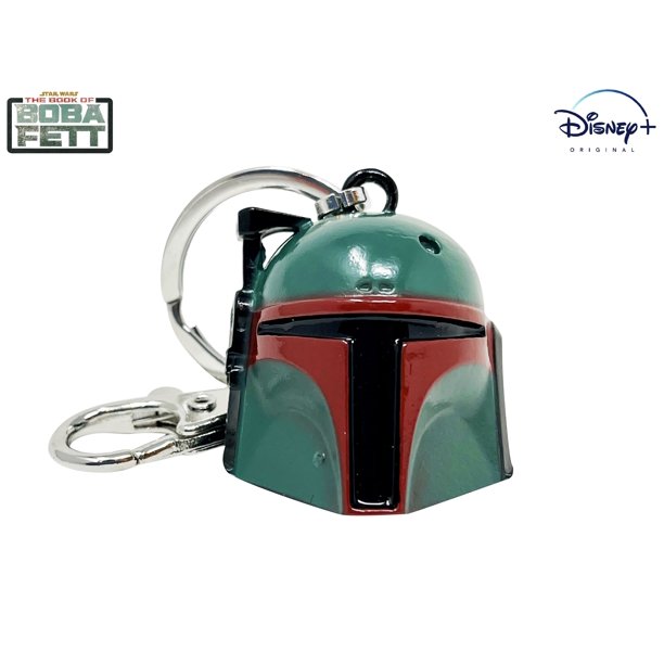 TBOBF Boba Fett 3D Metal Helmet Keychain 2