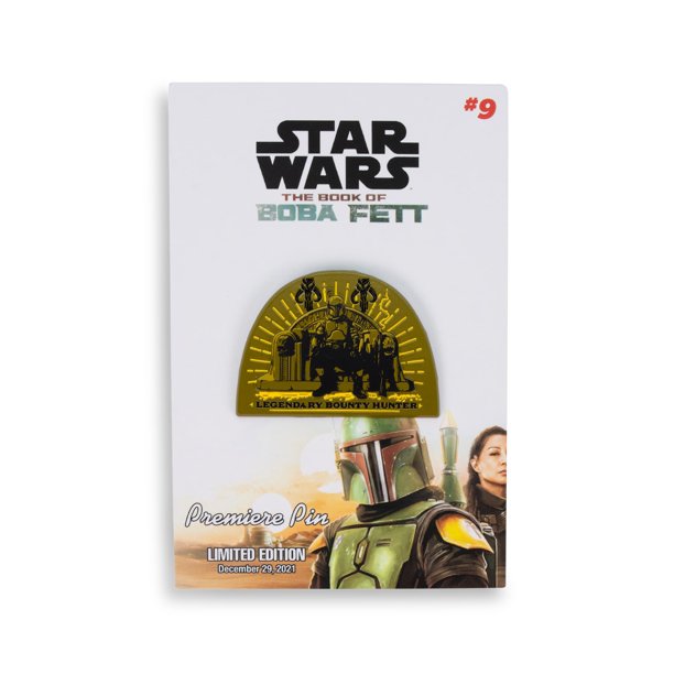 TBOBF Legendary Bounty Hunter Limited Edition Premiere Pin 1