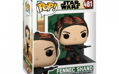 New The Book of Boba Fett Funko Pop! Fennec Shand Bobble Head Toy available!