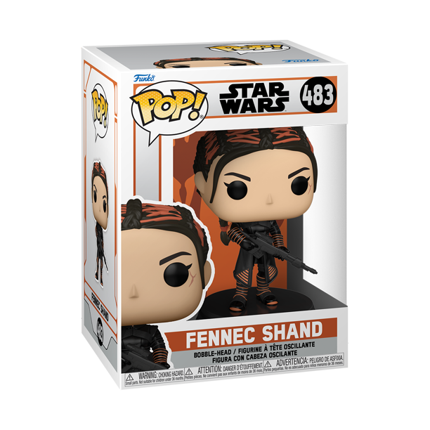 New The Mandalorian Fennec Shand Funko Pop! Bobble Head Toy available!