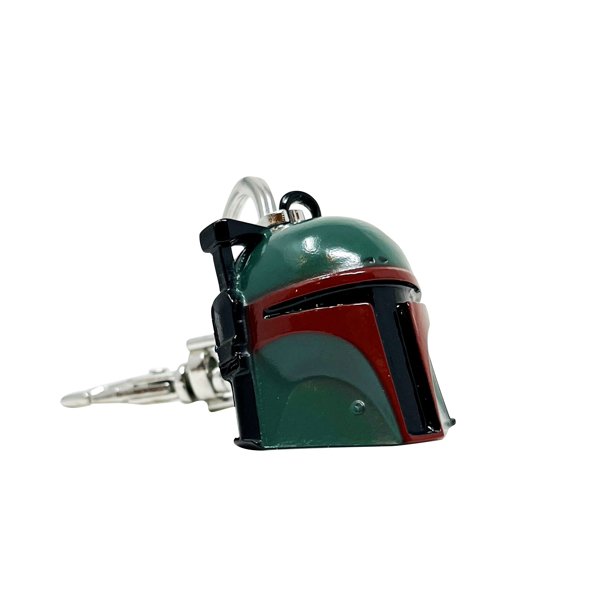 TBOBF Boba Fett 3D Metal Helmet Keychain 3