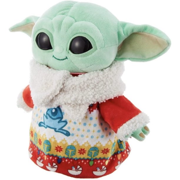 TM The Child (Grogu) Seasonal Christmas Plush toy 2