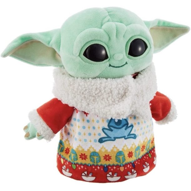 TM The Child (Grogu) Seasonal Christmas Plush toy 3