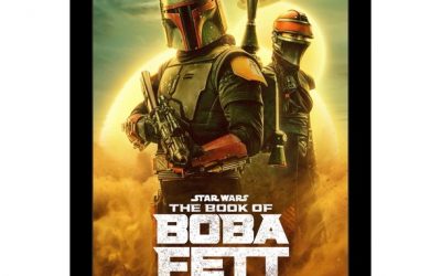 New The Book of Boba Fett themed Boba Fett and Fennec Shand Framed Movie Poster available!