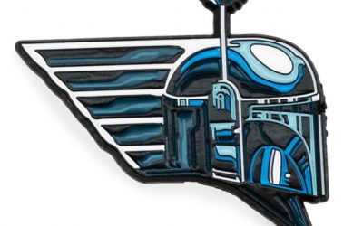 New The Book of Boba Fett Chrome Helmet Enamel Pin available now!