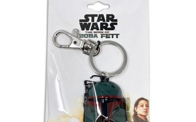 New The Book of Boba Fett themed Boba Fett 3D Metal Helmet Keychain available now!