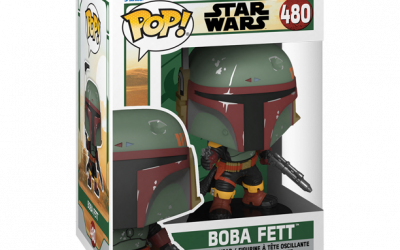 New The Book of Boba Fett Funko Pop! Boba Fett (Full Armor) Bobble Head Toy available!