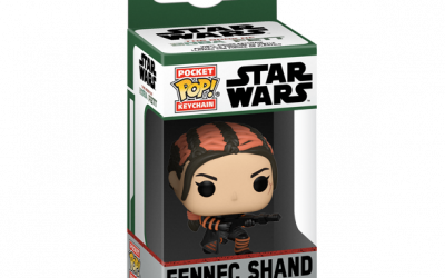 New The Book of Boba Fett Fennec Shand Funko Pop! Keychain Figure Toy available now!